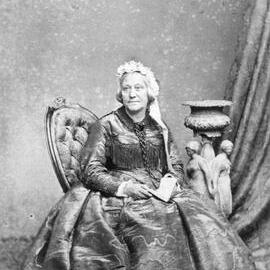 Seated portrait of Eliza Hepburn