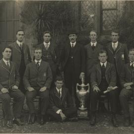 Melbourne Univesity Crew, 1912, Sydney 2nd, Adelaide 3rd.