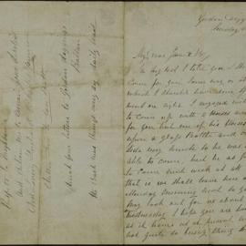 Charles Foreman, Gordon Diggings, Ballan, to Jane and boy.