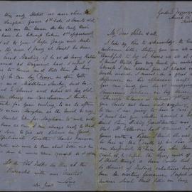 Charles Foreman, Gordon Diggings, to sister and all.