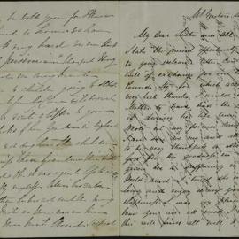 Charles and Jane Foreman, Mount Egerton, to "sister and all"