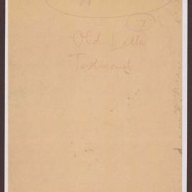 Old Letters, Testimonials