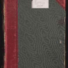 Minute book 1932 to 1935 Trades Hall Council