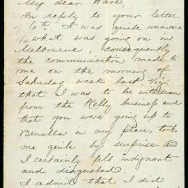 C.H. Nicolson to Francis Hare