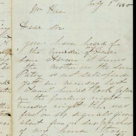 John Sherritt (Snr.) to Francis Hare