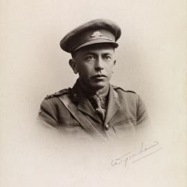 Alan Rowland Chisholm in WWI military uniform