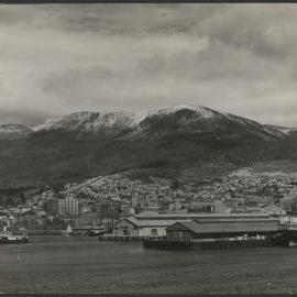 Mount Wellington and portion of Hobart