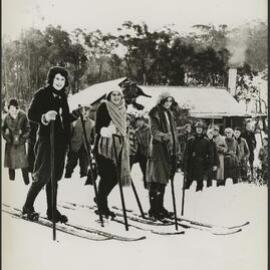 Skiing in National Park