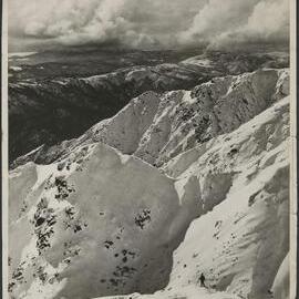 Mount Kosciuszko - The highest peak in Australia. The view from Charlotte Pass
