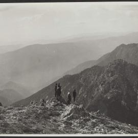 The view from Carruthers Peak, Kosciuszko, NSW