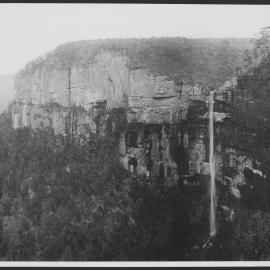 Govetts Leap Falls near Blackheath, Blue Mountains NSW