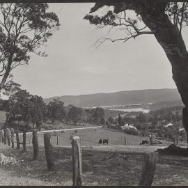 View of Millbrook Reservoir, eighteen miles, north east of Adelaide