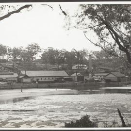 A factory on Lane Cove River, Sydney, for the manufacture of wood pipes