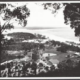 From Noosa Heads Lookout, showing mouth of Noosa River, North Coast Queensland