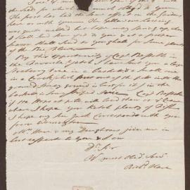 Letter to Richard Bright, Bristol, from Richard Hare, Cork [Ireland]