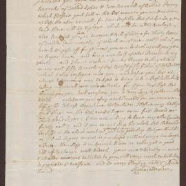 Letter to Henry Bright, from Richard Meyler, Bristol