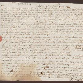 Letter to Richard Meyler, Merchant, Bristol, from Henry Bright, Ross [?]