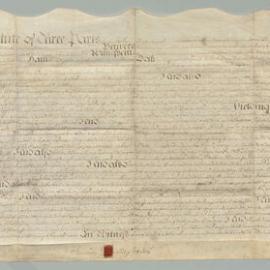 Indenture. Lease between Richard Meylor, Jun., of Bristol, Merchant, to Thomas Davis, County Pembroke, Yeoman, and John Hughes of Haverfordwest [Brother in law of Rich. Meylor].