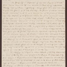 Letter to Lowbridge Bright, Bristol, from David Duncomb, St. Andrews Jamaica