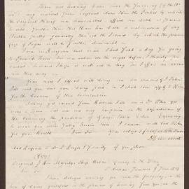 Letter to Lowbridge Bright, Bristol, from David Duncomb, Jamaica
