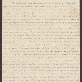 Letter to Lowbridge Bright, Bristol, from David Duncomb, Muff Castle, St. Andrews, Jamaica