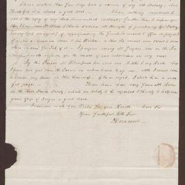 Letter to Lowbridge Bright, Bristol, from David Duncomb, St. Andrews, Jamaica