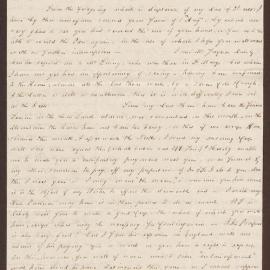 Letters to Lowbridge Bright, Bristol, from David Duncomb, St. Andrews, Jamaica. (i) Dated 6 October 1804. (ii) Dated 9 November 1804.