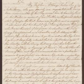 Letter to David Duncomb, Jamaica, from Lowbridge Bright, Bristol