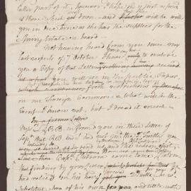 Letter to David Duncomb, Jamaica, from Lowbridge Bright, Bristol
