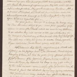 Letter to David Duncomb, Jamaica, from Lowbridge Bright, Bristol