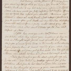 Letter to David Duncomb, Jamaica, from Lowbridge Bright, Bristol
