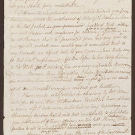 Letter to David Duncomb, Jamaica, from Lowbridge Bright, Bristol