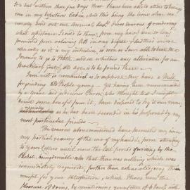 Letter to David Duncomb, Jamaica, from Lowbridge Bright, Bristol
