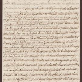 Letter to Henry Bright, Bristol, from Alex Baillie, Inverness, Scotland