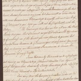 Letter to Henry Bright, Bristol, from Evan Baillie, St. Christophers, Jamaica