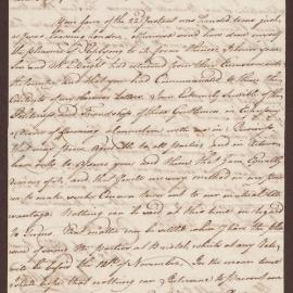 Letter to Henry Bright, Bristol, from Evan Baillie, Edinburgh