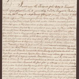 Letter to Henry Bright, Bristol, from William Miles, Kingston, Jamaica