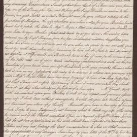 Letter to Henry Bright, Bristol, from William Miles, Kingston Jamaica