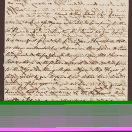 Letter to Henry Bright, Bristol, from James Smith, St. Christophers