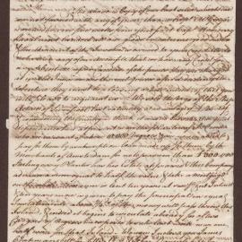 Letter to Henry Bright, Bristol, from Smith & Baillie, St. Christophers
