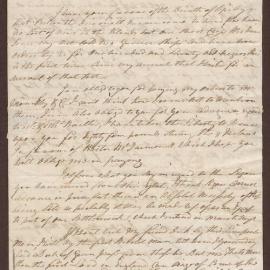 Letter to Henry Bright, Bristol, from James Smith, Nevis