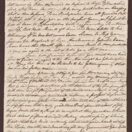 Letter to Henry Bright, Bristol, from James Smith, Nevis