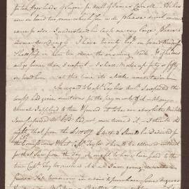 Letter to Henry Bright, Bristol, from James Smith, Nevis