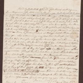 Letter to Henry Bright, Bristol, from James Smith