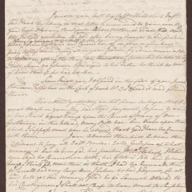 Letter to Henry Bright, Bristol, from James Smith, Nevis