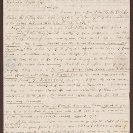 Letter to Lowbridge Bright, Bristol from D. Duncomb, St. Andrews, Jamaica