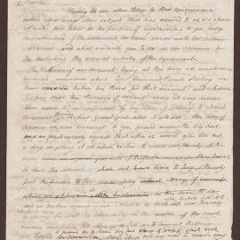 Letter [unsigned] to 'Dear Sir'