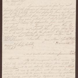 Letter to Lowbridge Bright, Bristol from D. Duncomb, Muff Castle, St. Andrews, Jamaica
