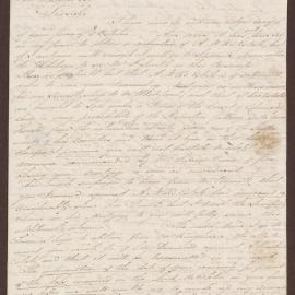 Letter to Lowbridge Bright, Bristol from D. Duncomb, Muff Castle, St. Andrews, Jamaica