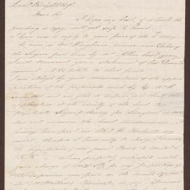 Letter to Lowbridge Bright, Bristol from D. Duncomb, St. Andrews, Jamaica